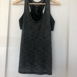 Lululemon Top with Attached Sports Bra Size 8